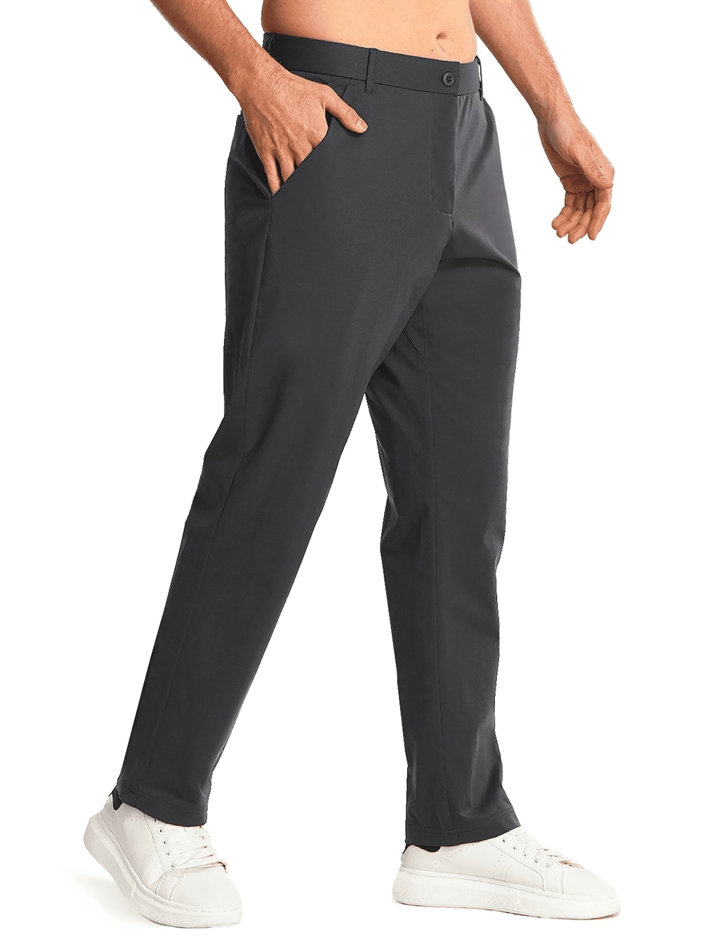 ​Greg Norman Mens Performance Golf Pants Black Stretch 32x32